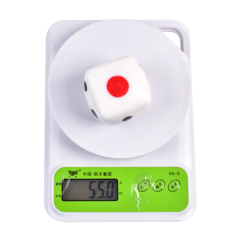 Douyin's same style mahjong dice kneading fun stress-relieving tool, slow rebound fluid soft rubber color dice release and stress-relieving toy Item Picture
