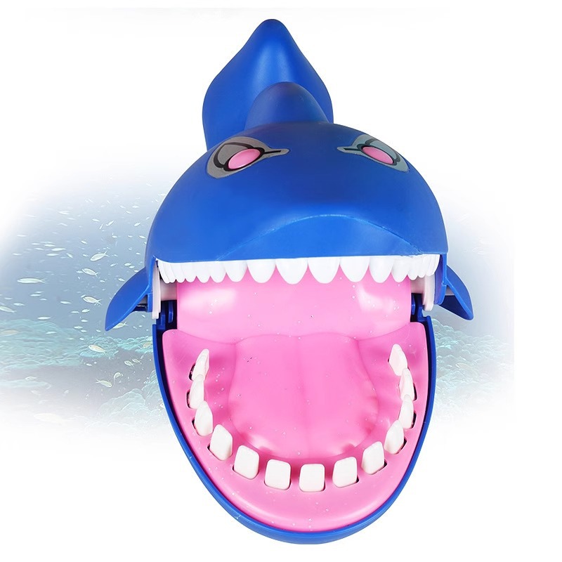 A large-mouthed crocodile toy that bites fingers, a shark toy that bites hands, a tooth-pulling toy for children and parents to play tricks on Application Scenario