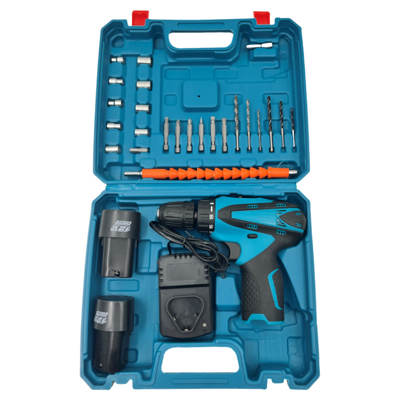 Electric drill, power tools, cross-border lithium drill, 12V multi-functional electric screwdriver, hand drill Specification image