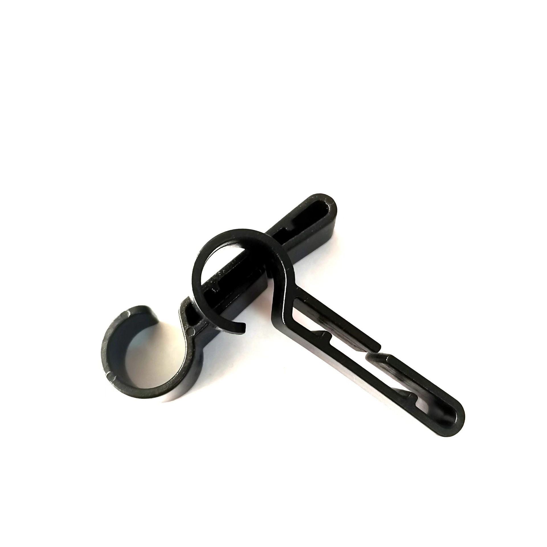 In-stock miner's lamp headlight accessories, safety helmet headlight, plastic snap fastener, anti-slip buckle, non-drilling hook, miner's lamp headband Item Picture