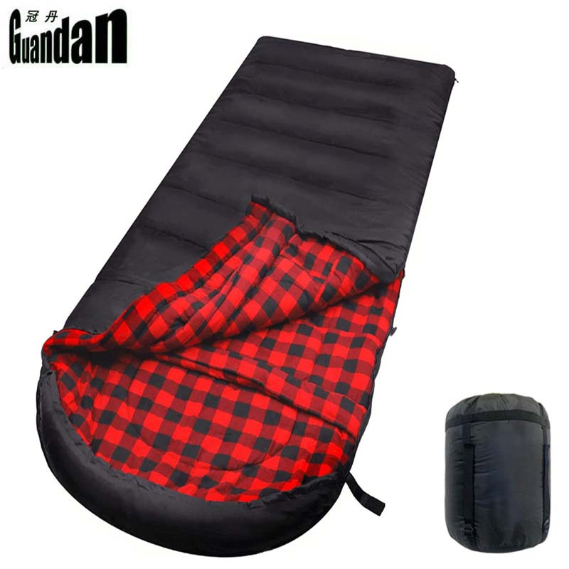 Factory wholesale adult outdoor sleeping bags, single person in spring, autumn and winter, spliced thickened sleeping bags for midday rest, travel and camping