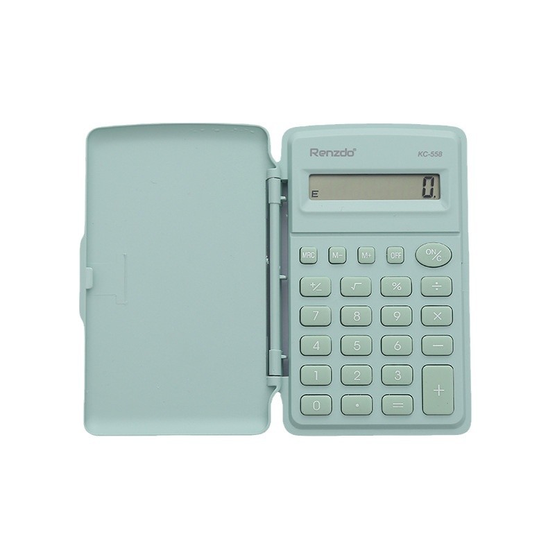 The kc-558 mini flip palm Calculator is a cute cartoon, small, portable and practical calculator Item Picture