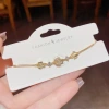 Wholesale of Korean-style fashionable and simple pull-out bracelets for women with a niche design sense and light luxury tulip jewelry details Picture