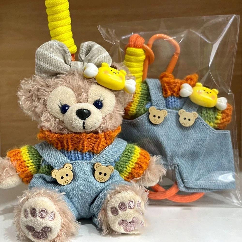 雪莉玫玫达菲小熊miu系包包挂件公仔书包配饰钥匙扣女生节日礼物