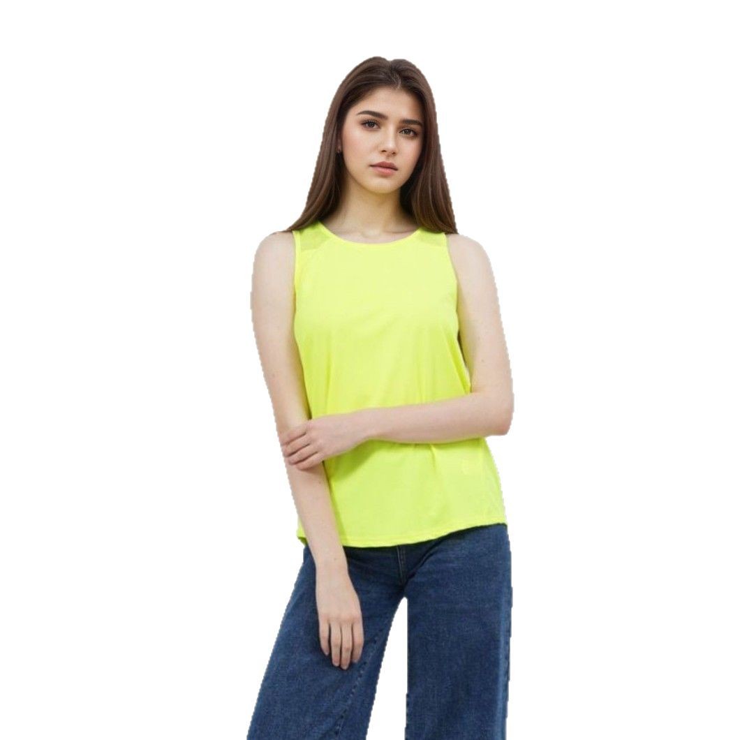 瑜伽服女高级感泰式专业运动健身上衣跑步背心无袖健身服白底实物图