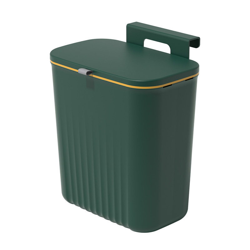 Kitchen trash can, wall-mounted household cabinet door, wall-mounted kitchen waste bin, suspended bathroom toilet Specification image