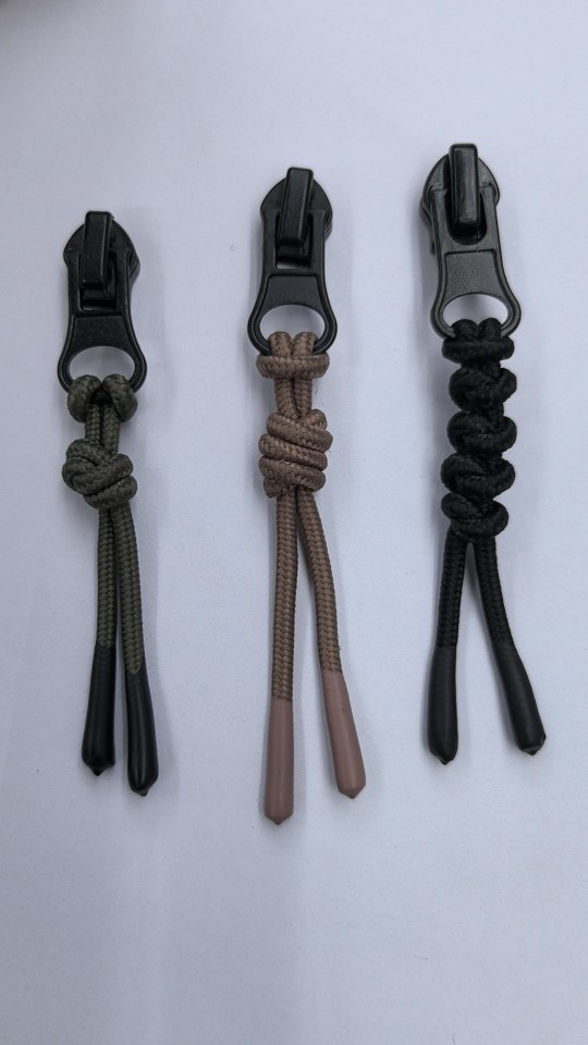 ✅可拆卸拉链头尼龙挂绳拉攀配件书包旅行背包拉头挂，编织拉链头