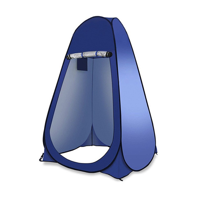Outdoor hand-thrown bath tent, camping shower changing tent, warm and thick portable camping mobile toilet Item Picture