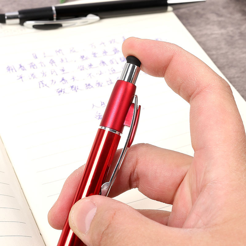 Wholesale touch screen ballpoint pens from the manufacturer. Touch screen pens with steel rods and ballpoint pens Item Picture