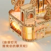 High-end DIY wooden assembly music box, 3D stereoscopic assembly model of Ferris wheel, Children's Day gift for primary and secondary school students, handcrafted building block toys Application Scenario