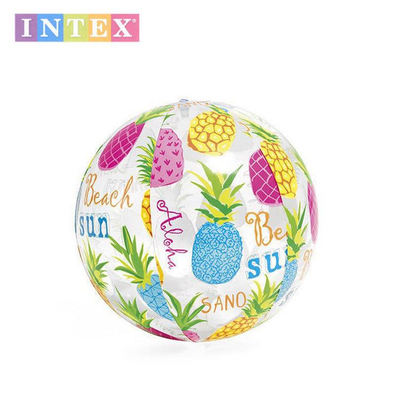 INTEX59469 Baby water Play pool, baby toy swimming ring, beach ball three-piece set, children's ocean ball pool Specification image