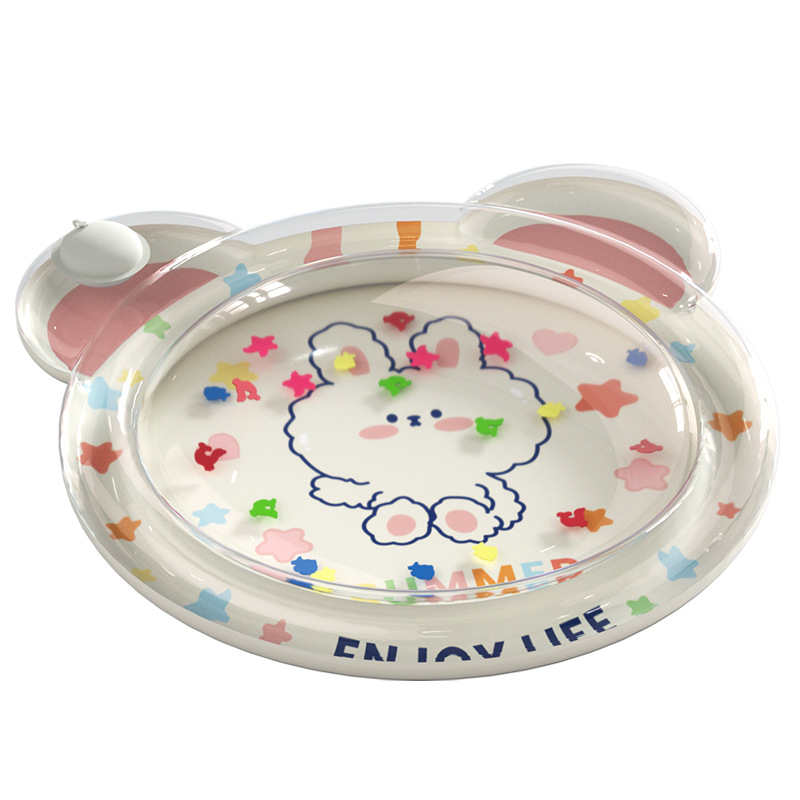 爬爬垫单人/爬爬垫/爬爬垫宝宝拼接卡通/爬爬垫婴儿童拼接卡通/折叠娃娃垫白底实物图