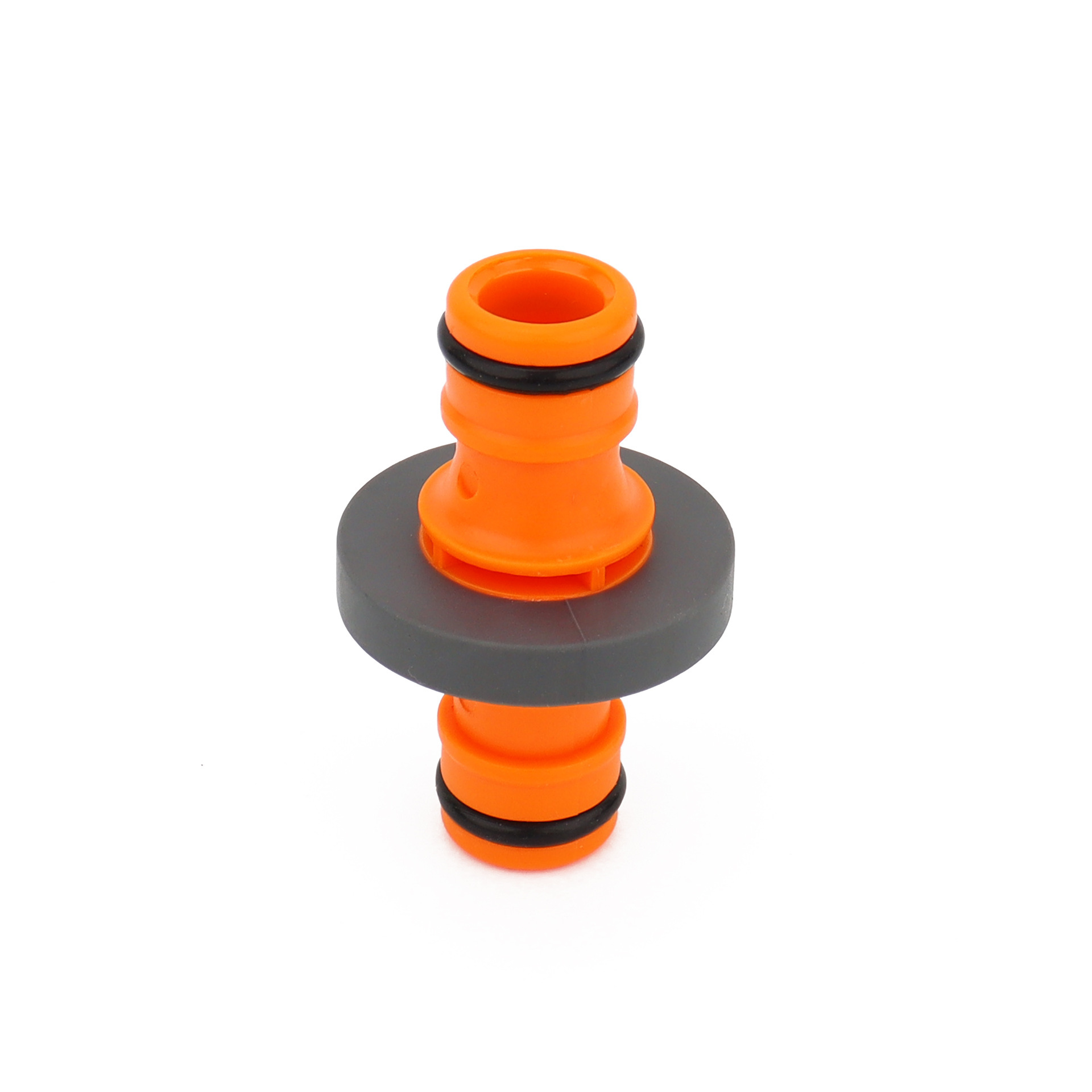 Rubber-coated two-way plastic bidirectional pacifier connector water pipe repair, extended connection, quick connection, universal pacifier factory Item Picture
