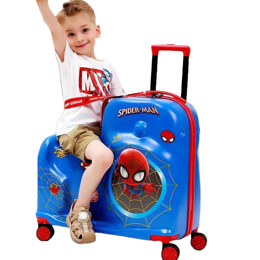 Maleta niños trolley case troyano cartoon travel case baby case embarque engrosado niños trolley case Item Picture