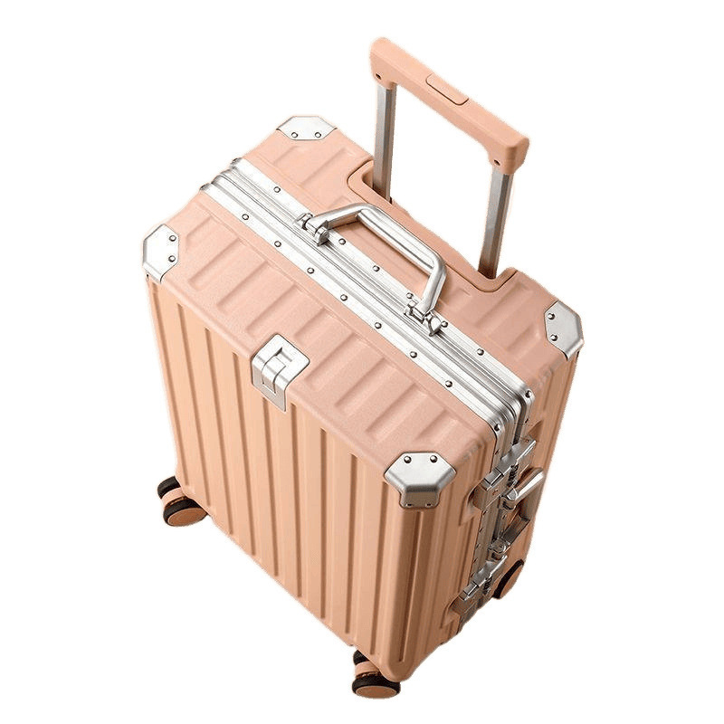 行李箱大容量铝框拉杆箱男女学生万向轮结实耐用旅行箱密码箱