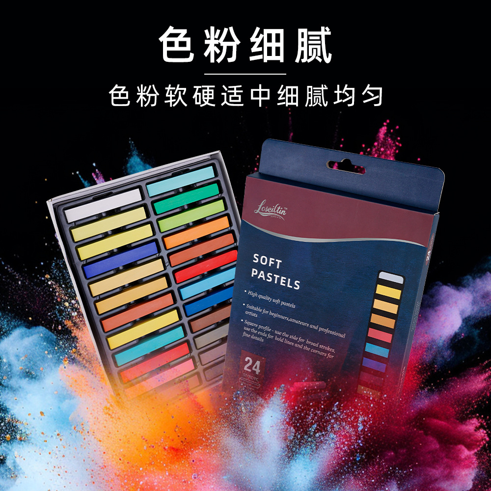 脸彩/丙烯/丙烯颜料/颜料水彩颜料/植绒彩绘本产品图