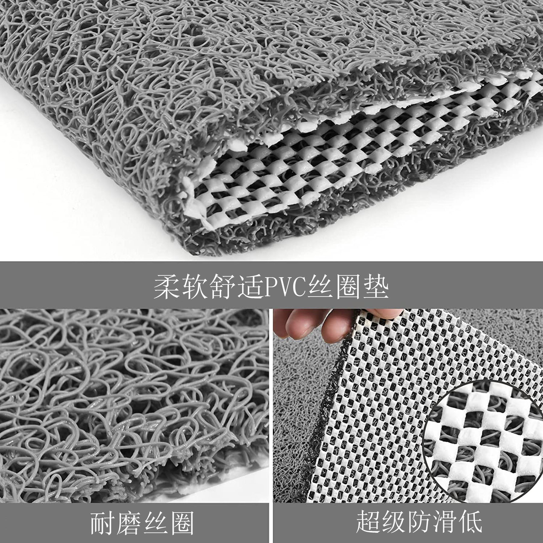 地垫/丝圈底垫/地毯/拼接地垫/跨境产品图