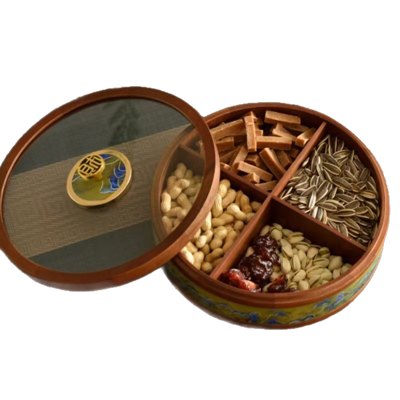في صناديق الجوز الصينية الجديدة من جوز الجوز الخشبي Item Picture
