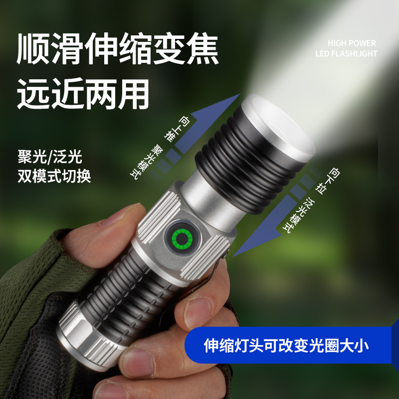 手电筒、手握式电筒实物图