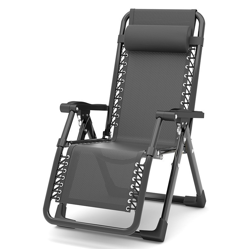 家用午睡折叠躺椅办公室懒人躺椅可坐可躺便携式休闲午休椅沙滩椅详情图5