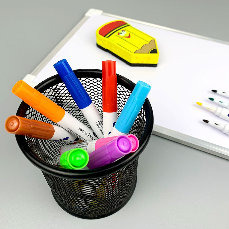 Children's water drawing floating pen, whiteboard pen, large capacity wholesale, erasable, vibrating floating pen, floating pen details Picture