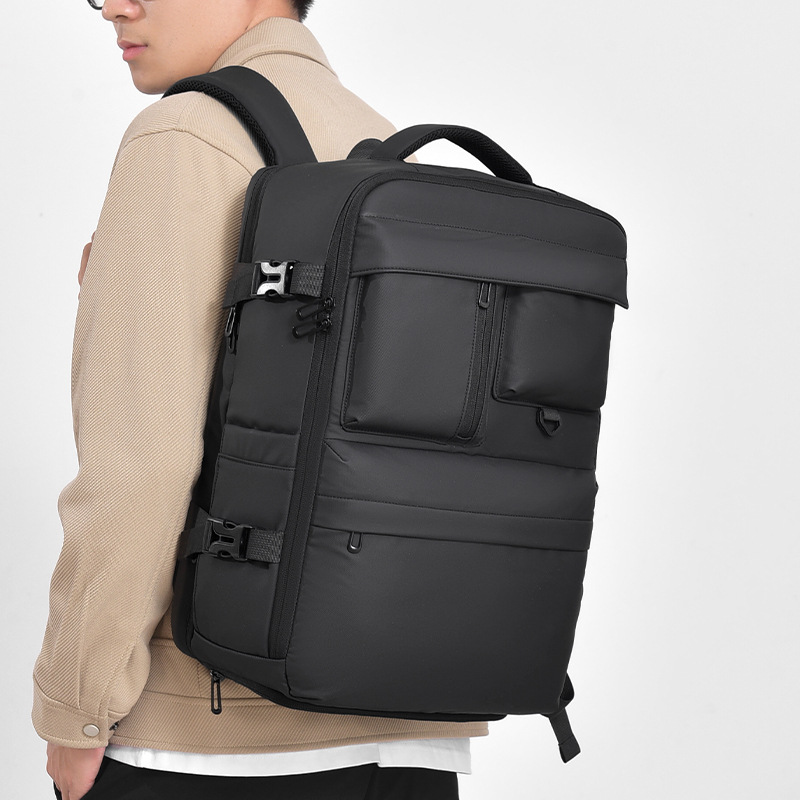 商务出行背包大容量双肩包行李包户外旅行出差通勤登机背包