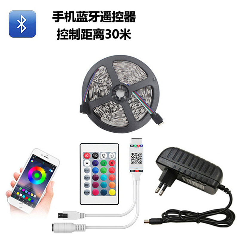 LED light strip 2835/5050RGB waterproof light strip infrared Bluetooth WiFi controller set is selling well on Amazon Item Picture