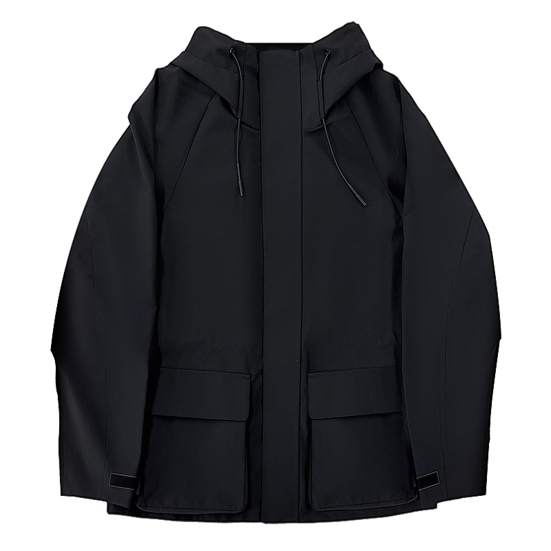 The new women's hooded windbreaker with three-proof outdoor sport top for spring collection in 2025 Item Picture