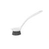 The pot brush with a round head and a long handle can be hung. It is a multi-functional cleaning brush that can be used to clean the bottom of POTS. It is a household tool for removing oil stains Item Picture