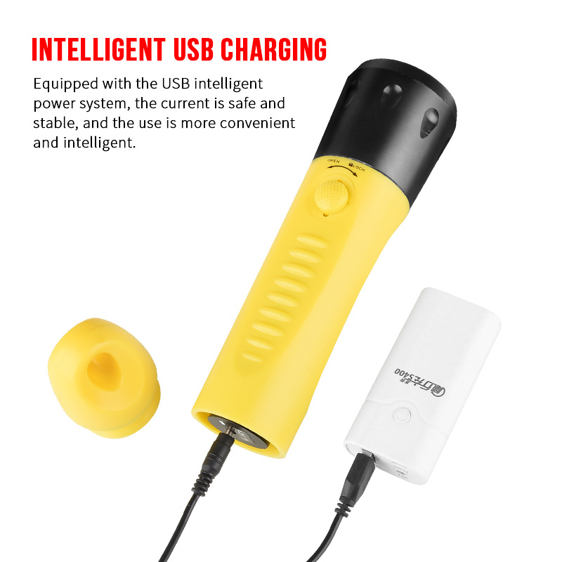 新款/下挂战术手电白底实物图