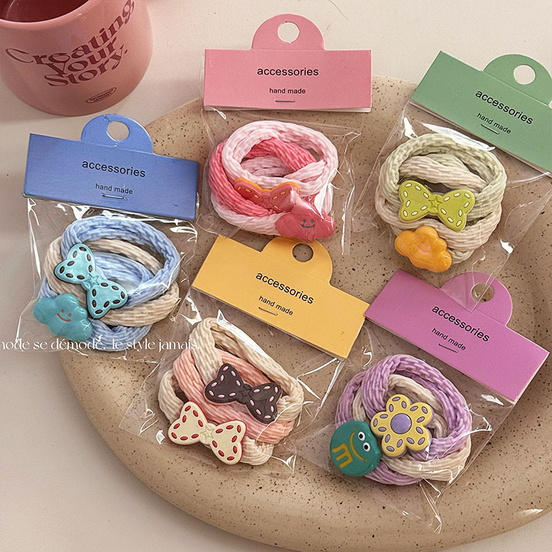 彩色发圈大肠发圈头绳发饰品头花发圈套装多色可选时尚百搭女生发饰