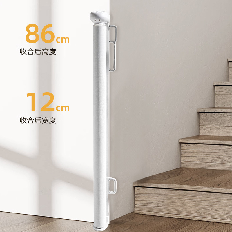 Cross-border new products: retractable door barrier, pet enclosure, no need for drilling, staircase entrance guardrail, fence, indoor children's protective guardrail Specification image