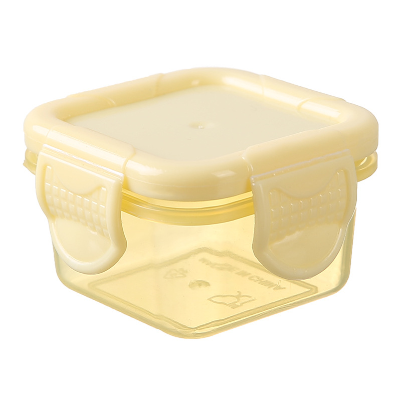 Mini food storage box, food-grade thickened sealed baby food box, children's household storage box, jam dispensing box Item Picture