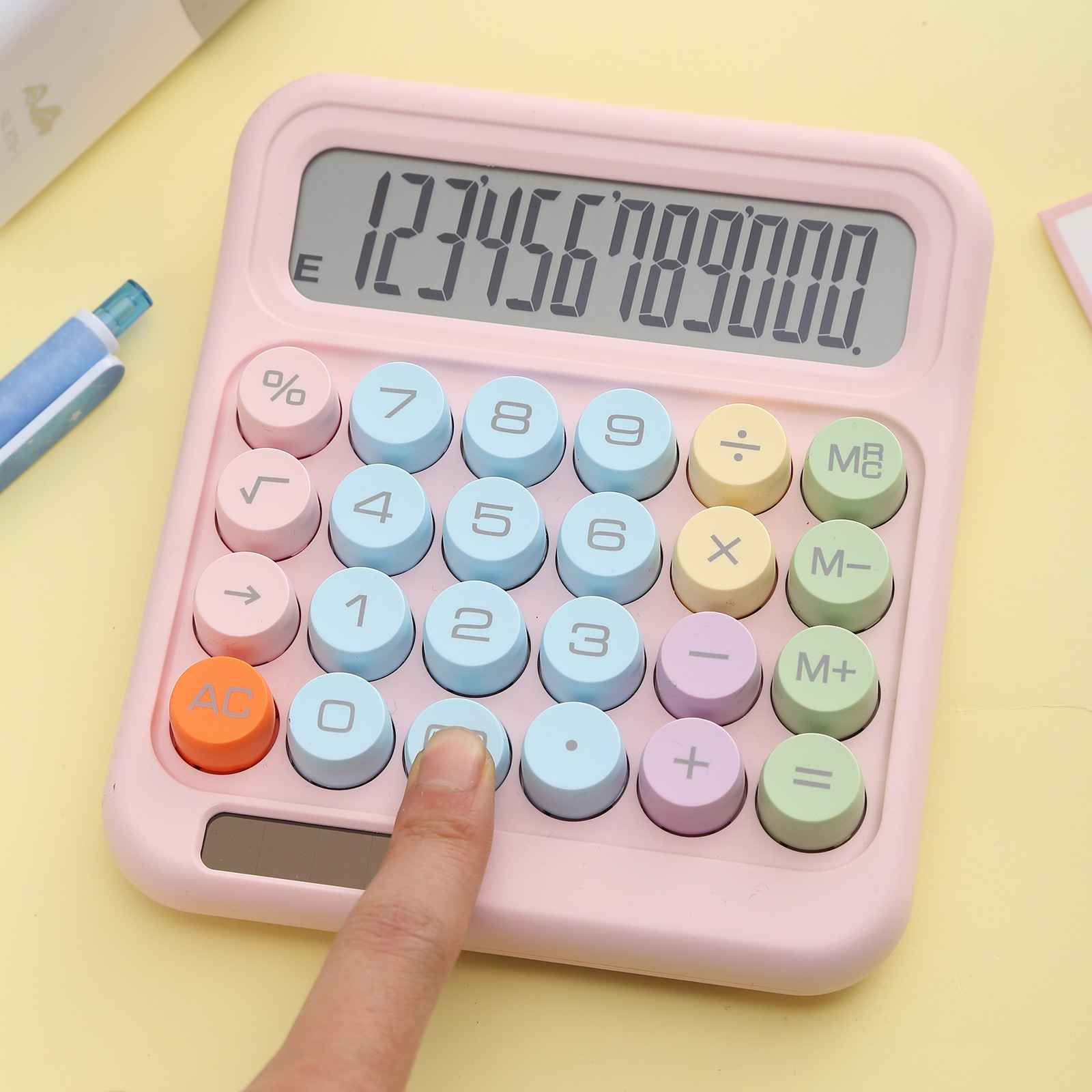 RZ-835 Dopamine Color Calculator Mini High Appearance Level multi-functional computer, specially designed for student accountants Specification drawing