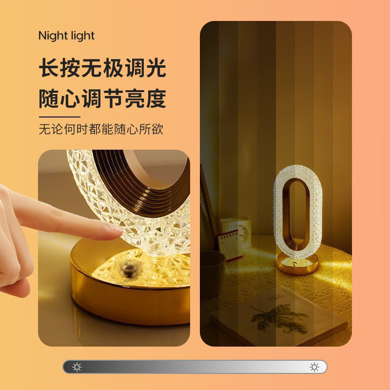 融蜡灯/香薰灯/美式台灯/氛围灯/布艺灯罩产品图