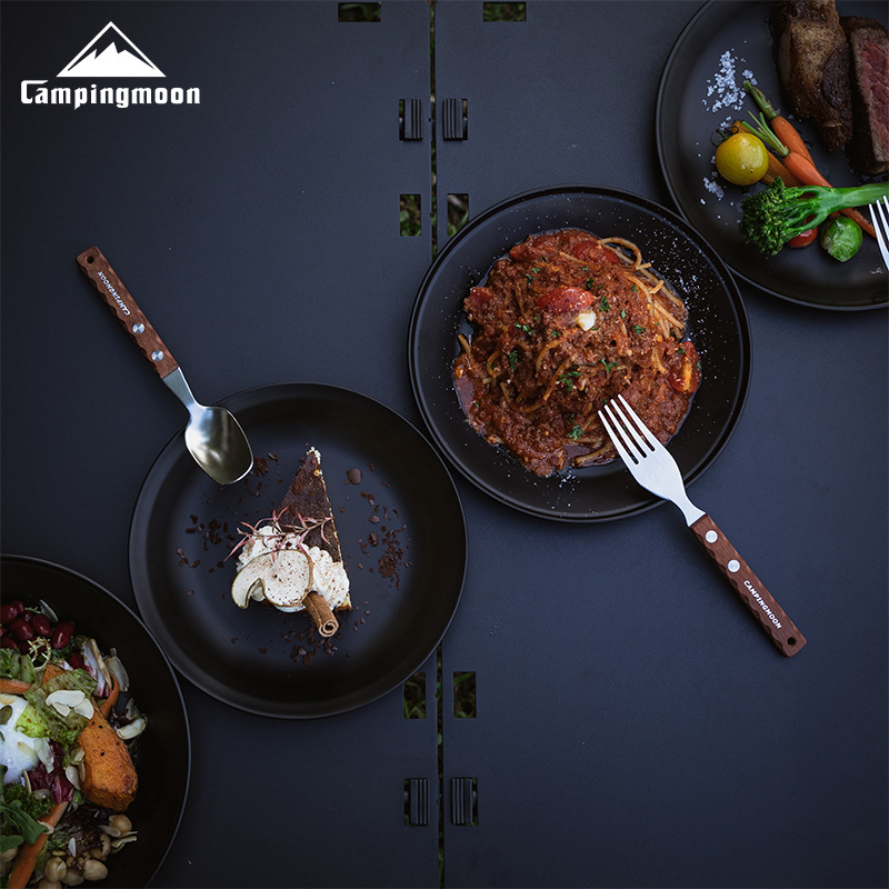 便携餐具/折叠不锈钢勺子/透明手提袋/酒店用品推车/饭盒学生产品图