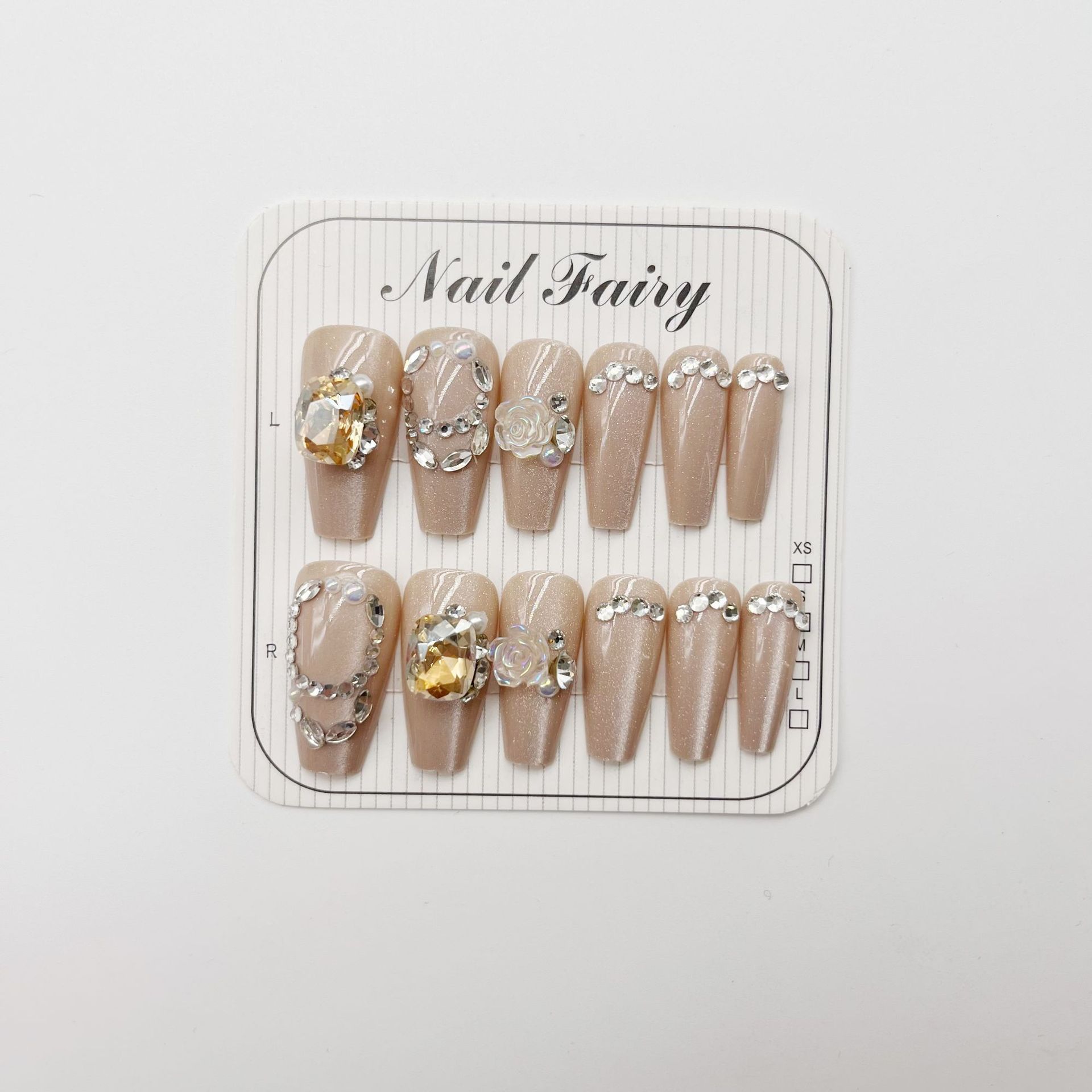 Hand-worn nails, nail patches, false nails, wearable nail plates, nail plates, nail plates Application Scenario