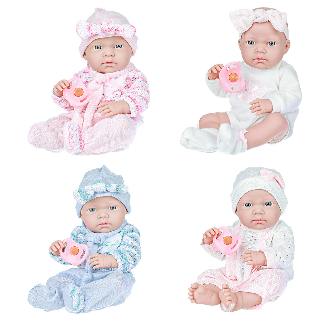 37cm cross-border best-selling rebirth doll, baby comfort toy, vinyl doll, simulation figurine, role-playing doll Application Scenario