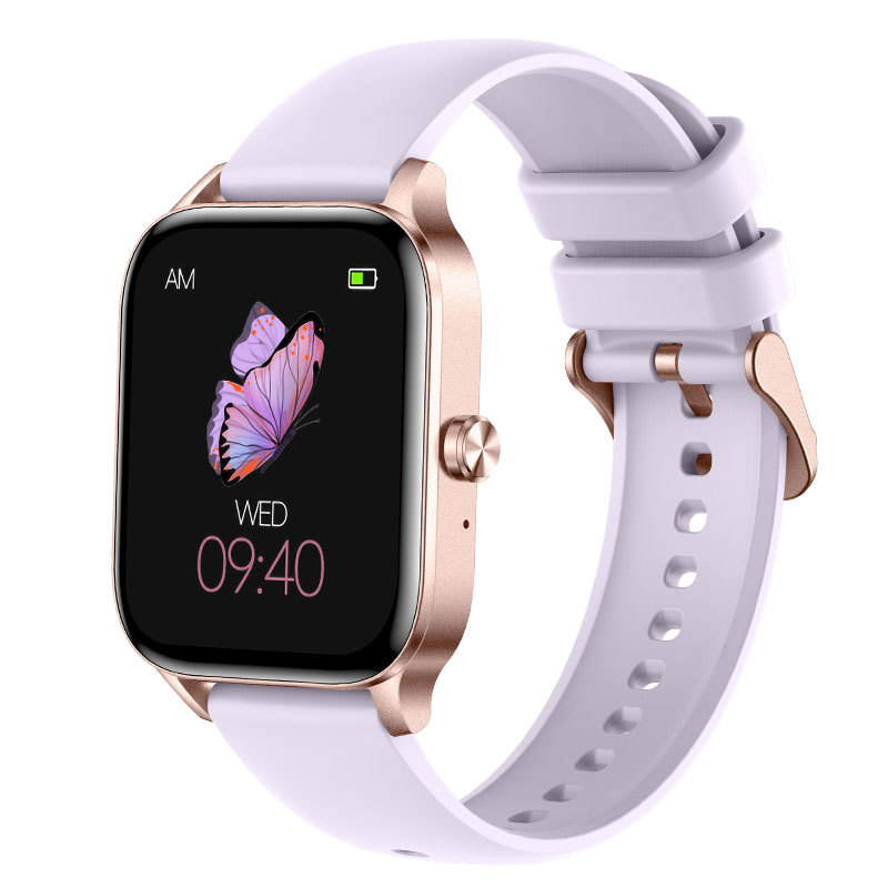 Red Sun Technology's new cross-border square-screen smartwatch features call, Bluetooth, step counting, information reminder, heart rate and blood oxygen monitoring details Picture