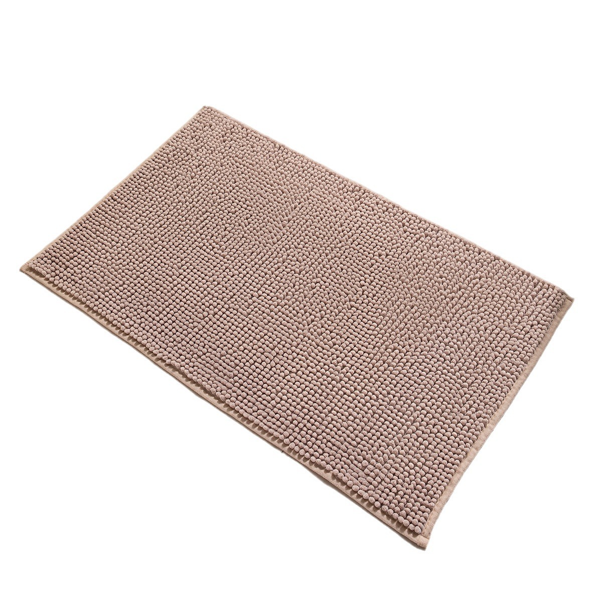 Temi short-haired Chenille floor MATS, bathroom floor MATS, dirt-resistant door MATS, fixed soft, absorbent and anti-slip carpets Item Picture