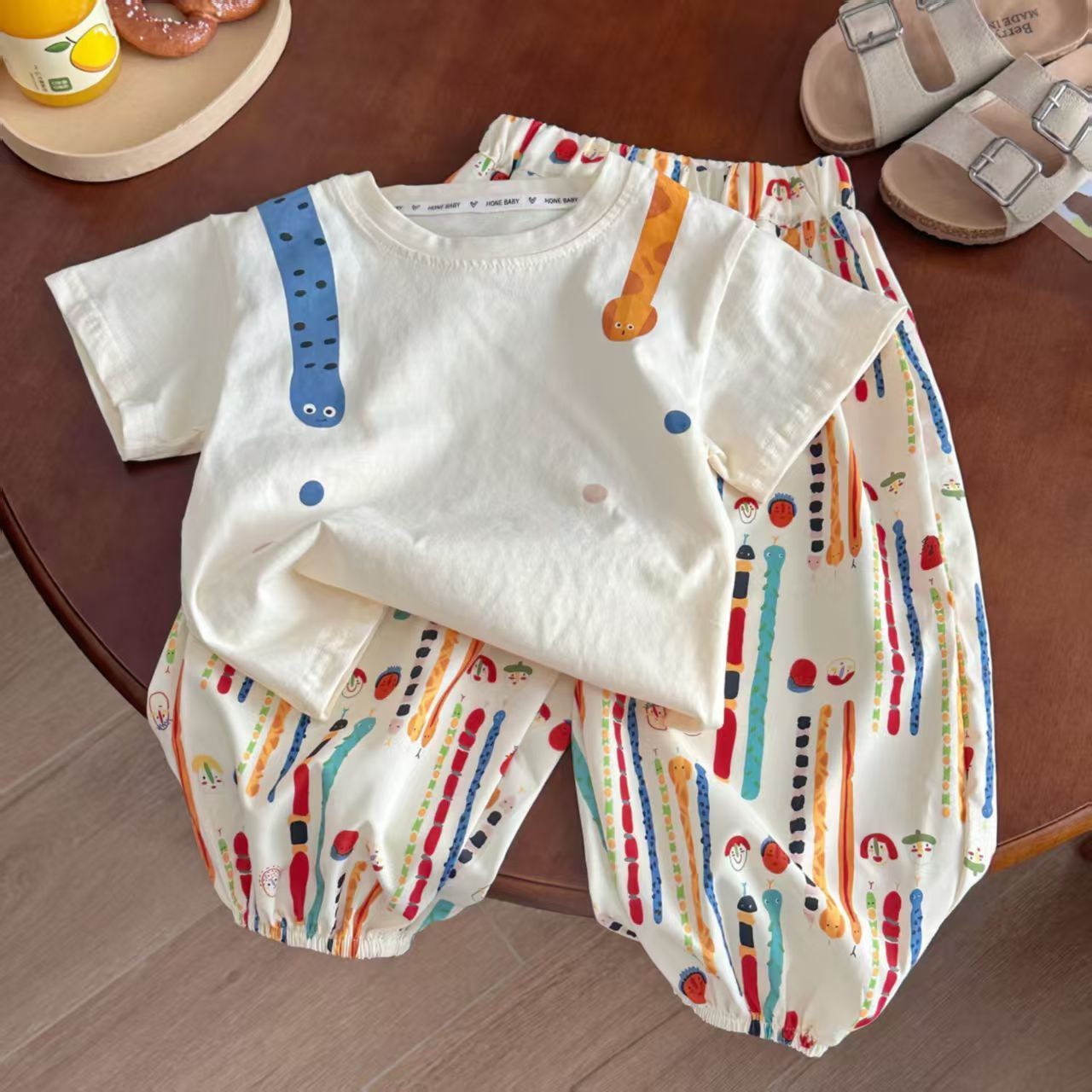 童装/童装女童短袖韩版/夏季短袖/衣服男童短袖韩版/儿童装男童短袖卡通产品图