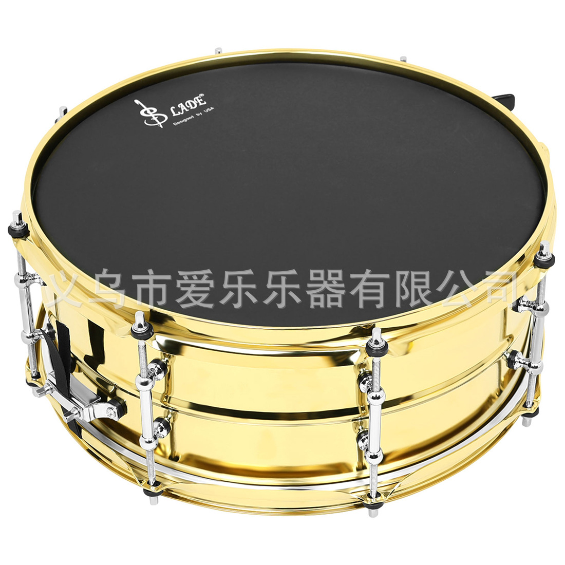 الطبول الذهبية لمجموعة الطبول من الفولاذ غير القابل للصدأ، وهي فرقة للكبار Specification image