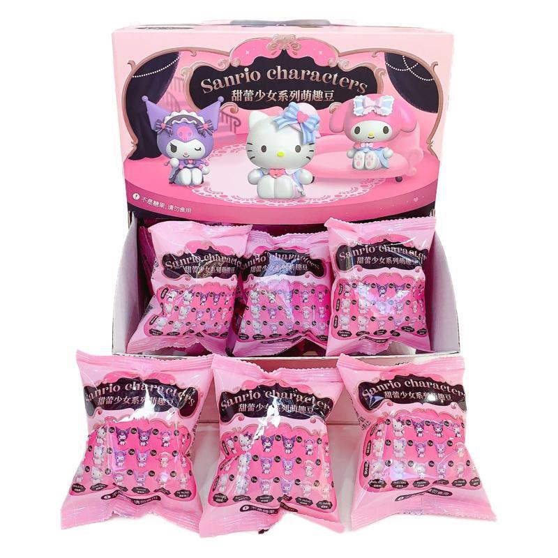 Officially authorized Sanrio Cute Bean Series Sweet Bud Love Blind Box Ornaments, trendy and cute figurine ornaments as gifts Item Picture