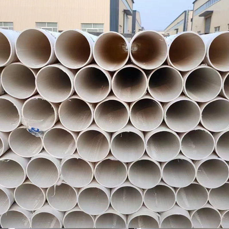 Manufacturer's supply of PVC drainage pipes, household sewage pipes, white U-PVC downspout, rainwater drainage pipes and sewer pipes Application Scenario