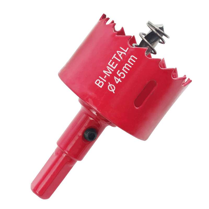 Ruihu Hardware Tools M42 Bimetallic Hole Opener, Gypsum board, plastic iron plate, Metal woodworking drill bit, hole reamer Item Picture