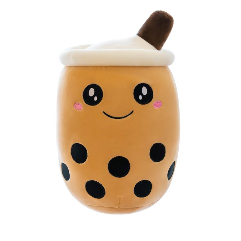Simulated fruit milk tea cups, cushions, plush toys, large bubble milk tea dolls, stuffed toys, cross-border foreign trade gifts Item Picture