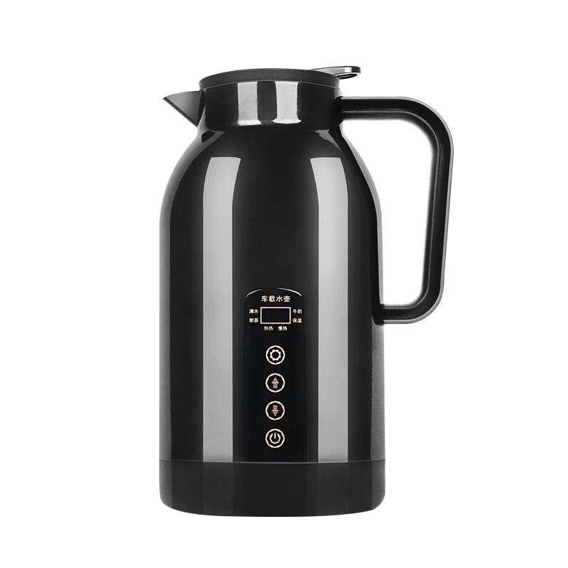 Car electric heating cup, stainless steel inner liner, heating water cup, car water heater, insulated cup, 12V/24V heating kettle Item Picture