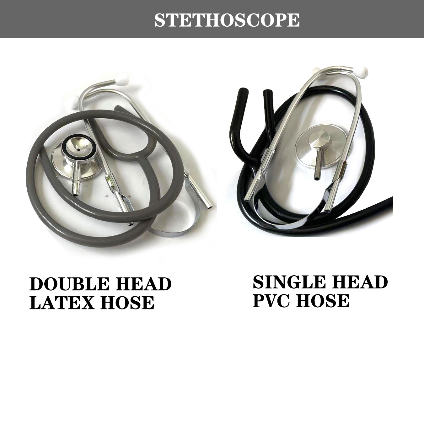 Cross-border exclusive K2 stethoscope single and double head medical independent packaging double-sided stethoscope stainless steel stethoscope gift box Application Scenario