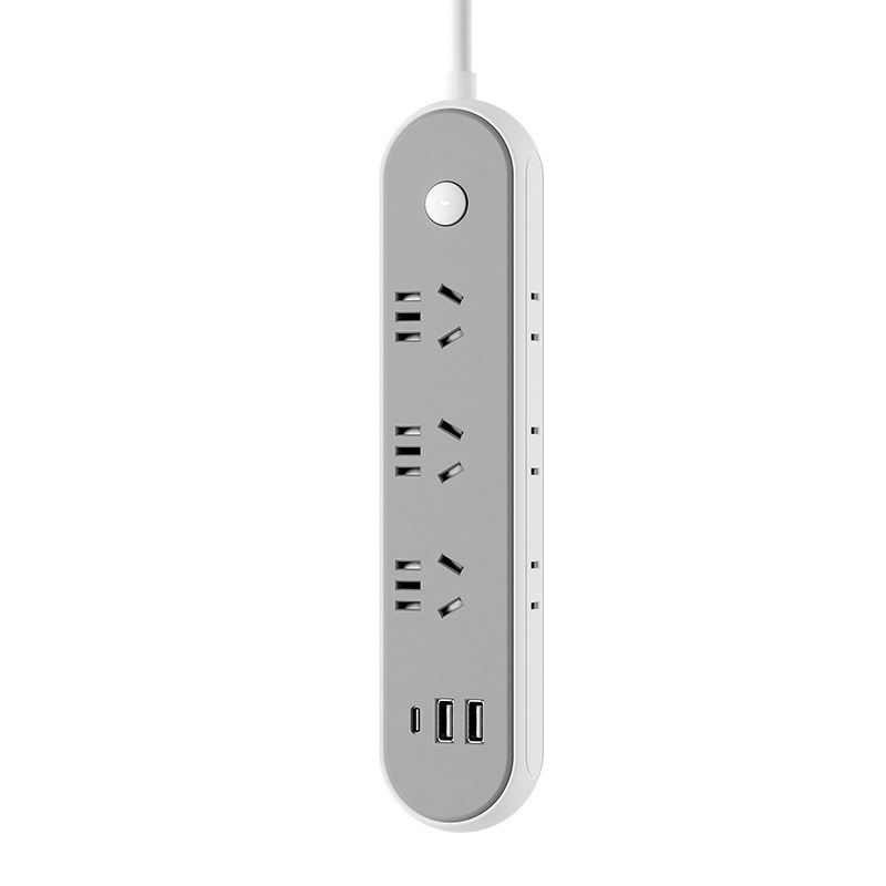 Gongzheng Niu wired pure copper power strip, multi-functional USB socket, multi-hole office and home power strip wholesale Item Picture