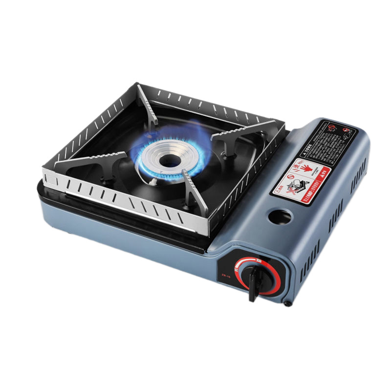 Portable camping cookware, portable gas stove for outdoor cooking, gas stove for outdoor barbecue, magnetic Kas stove Item Picture